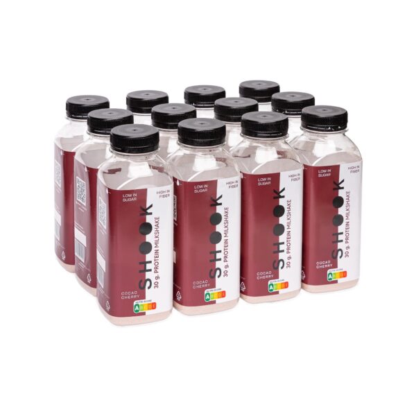 Kakavos ir vyšnių skonio baltyminis kokteilis (12 vnt)