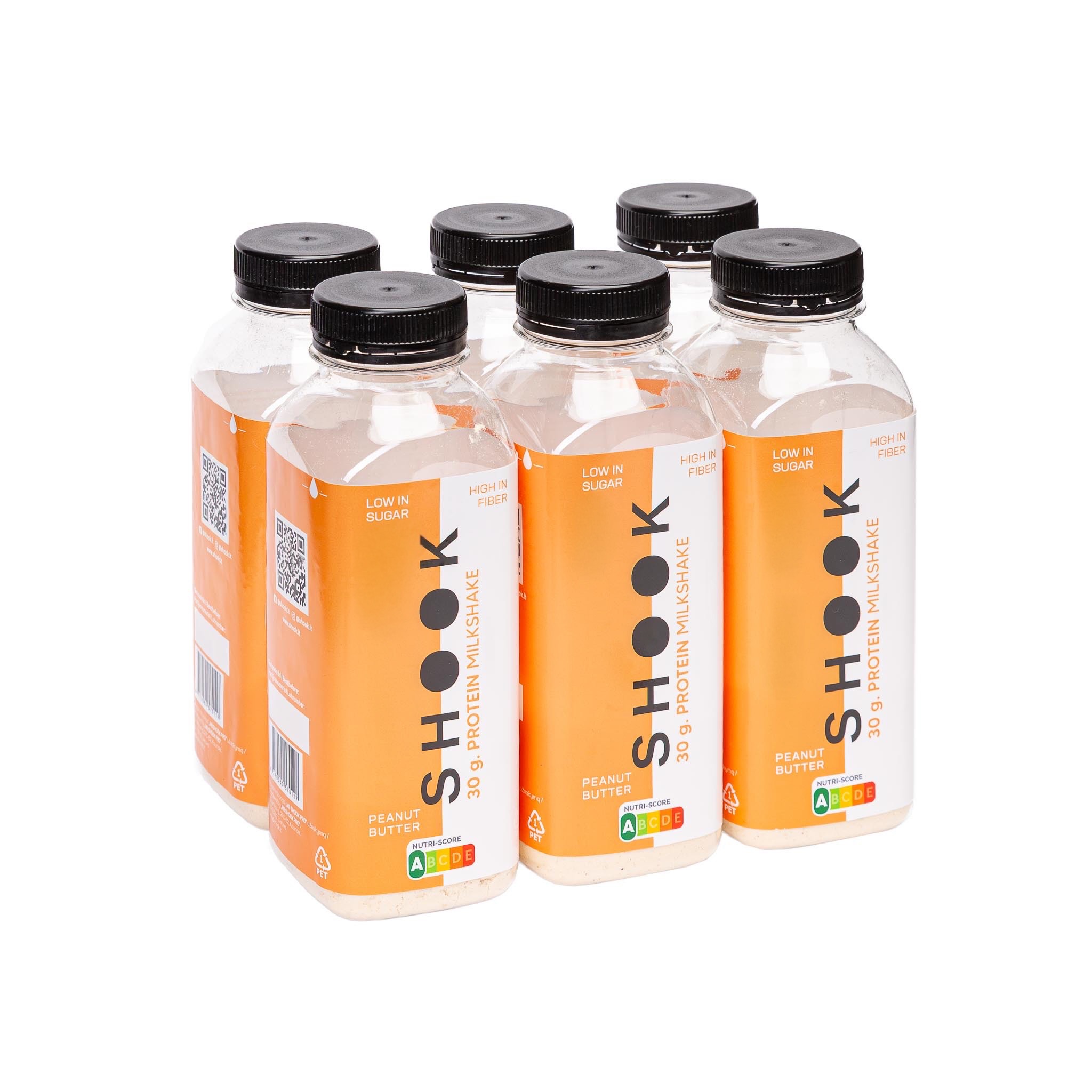 Žemės riešutų skonio baltyminis kokteilis (6 vnt) - Image 1