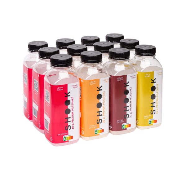 4 Rūšių skonio baltyminis kokteilis (12vnt) Mix